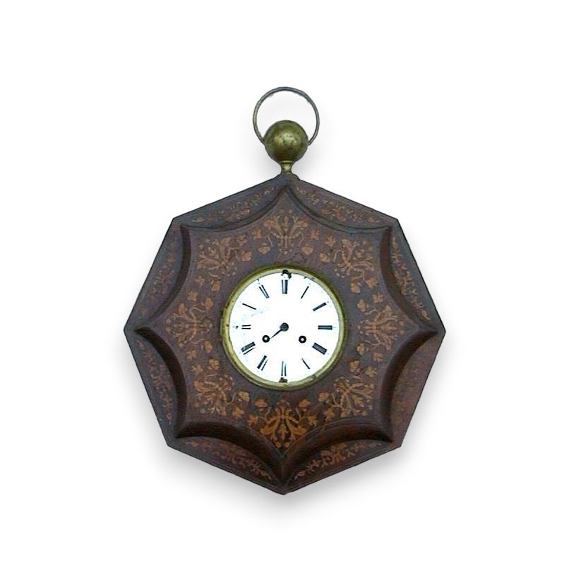 Charles X bull’s-eye window with inlay work. At  Moinat SA  – Antiques and home décor