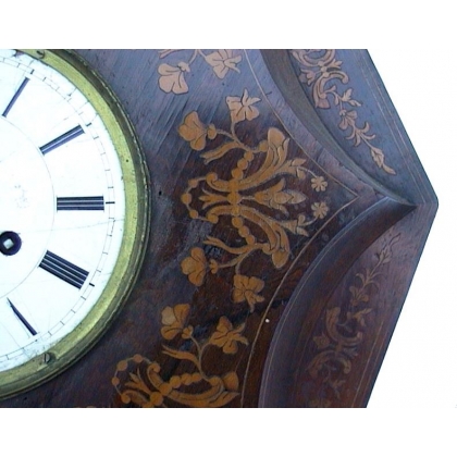 Charles X bull’s-eye window with inlay work. At  Moinat SA  – Antiques and home décor