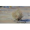  Huile sur toile maroufflée "Smoke Tree sur  Moinat SA  - Antiquités décoration