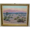 Paintings | Oil on panel, ‘Desert’, signed H.L. Moinat SA  – Antiques and home décor