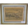 Gravure "La Vieux Lausanne", La place  sur Moinat SA  - Antiquités décoration -  Gravures, Lithos
