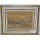 Gravure "La Vieux Lausanne", La place