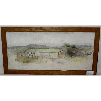 Ölgemälde auf Leinwand „Plougastel-Daoulas“, bei  Moinat SA  – Antiquitäten und Dekoration