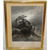 Gravure "La famille du Marin" de A  sur Moinat SA  - Antiquités décoration -  Gravures, Lithos