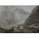 Gravure "Glacier Supérieur de GRINDELWALD"