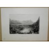 Gravure "Unterseen" de BARTLETT  sur Moinat SA  - Antiquités décoration -  Gravures, Lithos