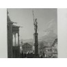 Gravure "Statue of Arnold von Winkelreid"  sur Moinat SA  - Antiquités décoration -  Gravures, Lithos