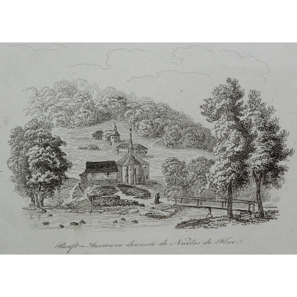 Gravure "Costumes de l'Unterwald et  sur Moinat SA  - Antiquités décoration -  Gravures, Lithos