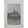 Gravure "Universität" Bâle  sur Moinat SA  - Antiquités décoration -  Gravures, Lithos