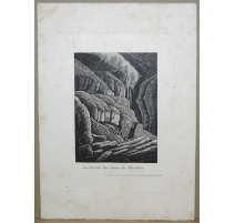 Gravure "La source des bains de