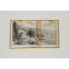 Gravure "The town of Zug"  sur Moinat SA  - Antiquités décoration -  Gravures, Lithos