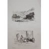 Gravure "Costumes de Glarus"