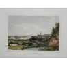 Gravure "Vue de Fribourg" de GIRARD  sur Moinat SA  - Antiquités décoration -  Gravures, Lithos