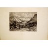 Gravure "Château de Sales"  sur Moinat SA  - Antiquités décoration -  Gravures, Lithos