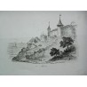 Engraving: ‘Morat and Costumes of the Canton of’ by Moinat SA – Antiques and decorative items – Engravings, lithographs