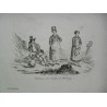 Engraving: ‘Morat and Costumes of the Canton of’ by Moinat SA – Antiques and decorative items – Engravings, lithographs