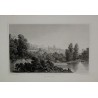 Engraving entitled "Fribourg" by COCKBURN, on Moinat SA – Antiques and decorative items – Engravings, lithographs