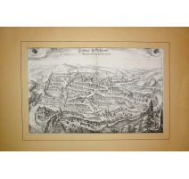 Gravure "Plan de Fribourg"