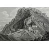 Gravure "Schwarenbach et Klimsen horn"  sur Moinat SA  - Antiquités décoration -  Gravures, Lithos