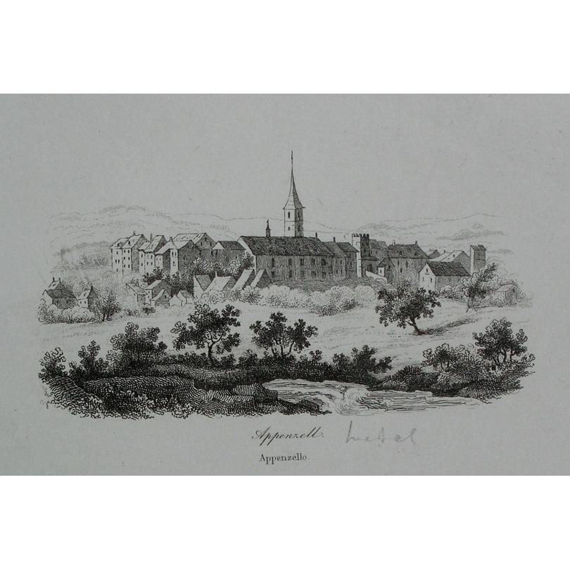 Gravure Appenzell 
