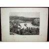 Gravure \"Rheinfall bei Schaffhausen\"