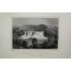 Gravure "La chute du Rhin près de