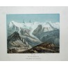 Gravure coloriée \"Vue du Faulhorn\"