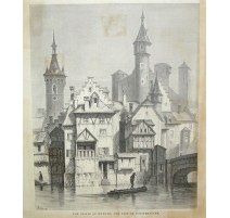 Gravure The castle of Munoth and part