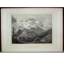 Gravure "Die Wengern-Scheideck" de