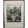 Gravure "Partie am Reichenbach bei  sur Moinat SA  - Antiquités décoration -  Gravures, Lithos