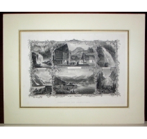 Paire de tableaux "Scènes d'intérieur"