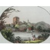 Stich „Schloss Tharant“ von Moinat SA – Antiquitäten und Dekorationsgegenstände – Stiche, Lithografien