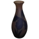 Vase soliflore bleu-violet signé RICHARD