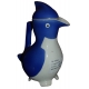 Pichet "Pingouin" bleu signé SANDOZ