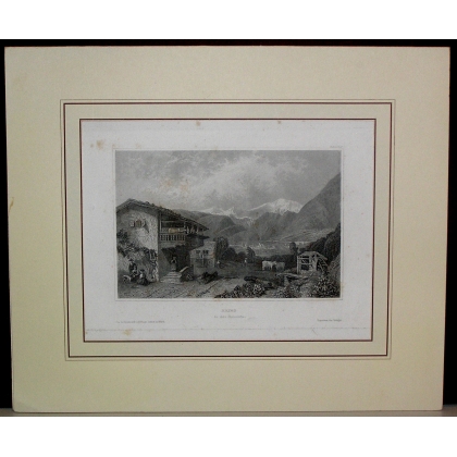 "Brieg" engraving by Moinat SA – Antiques and decorative items – Engravings, lithographs