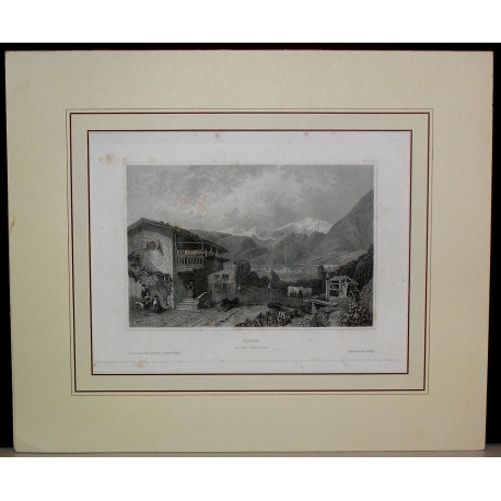 "Brieg" engraving by Moinat SA – Antiques and decorative items – Engravings, lithographs