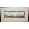 Engraving "Panorama vom Gütsch in Brunnen" by Moinat SA – Antiques and decorative items – Engravings, lithographs