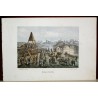 Coloured "Righi-Staffel" engraving by Moinat SA – Antiques and decorative items – Engravings, lithographs