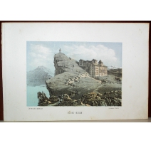 Lithographie "Righi-Kulm" de LELIEVRE