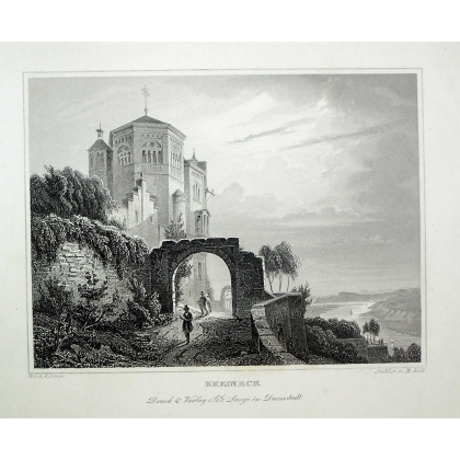 "Rheineck" engraving by LANGE at Moinat SA – Antiques and decorative items – Engravings, lithographs