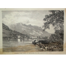 Gravure "Sarnen, chief town of