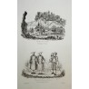 Gravure \"Ermitage de Ste. Frêne\"