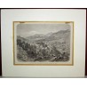 Engraving: ‘Wattwyl and the Castle of Moinat SA’ – Antiques and home décor – Engravings, lithographs