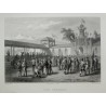 Engraving entitled "Tir Fédéral" by ROUARGUE on Moinat SA  - Antiques and decorative items -  Engravings, lithographs