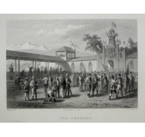 Gravure "Tir Fédéral" de ROUARGUE