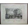 Engraving ‘Federal Shooting Competition, Basel 1844’ by Moinat SA – Antiques and decorative items – Engravings, lithographs