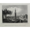 Gravure Monument de La Bataille de