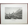 Engraving ‘Hospital, Route de St. Gotthardt’ by Moinat SA – Antiques and decorative items – Engravings, lithographs