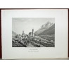 Gravure "Hospital,route de St.Gotthardt"