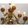 11-light painted wood and iron chandelier from Moinat SA – Antiques and home décor